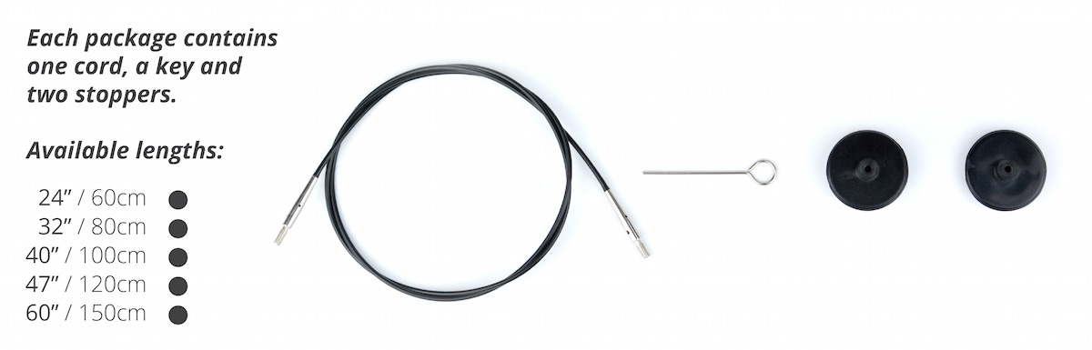 Lykke Interchangeable Needle Cables
