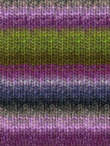 kureyon- 188 purple/green multi yarn