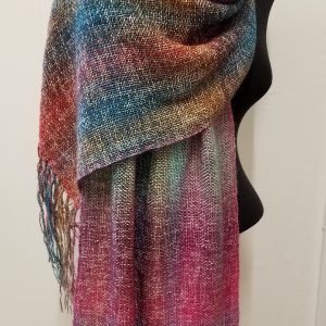 Uluru-Rainbow-shawl-Waratah-Bouquet