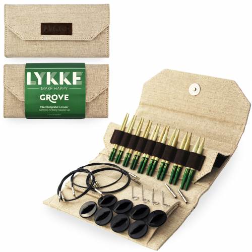 LYKKE Driftwood Long Interchangeable Circular Needle Set