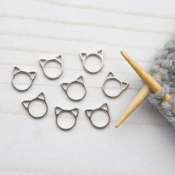 Silver Kitty Stitch Makers